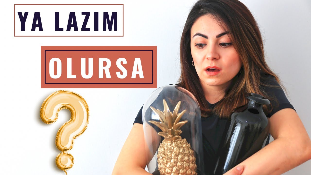 YA LAZIM OLURSA DİYE SADELEŞEMİYORUM! | Minimalizm