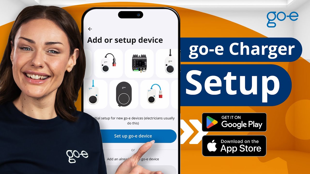 Setting up the go-e Charger in the go-e App #goe #goecharger