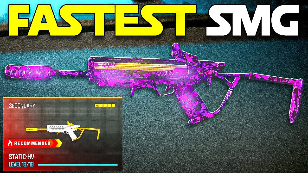 Warzone's NEW FASTEST SMG is AMAZING! (Static HV)