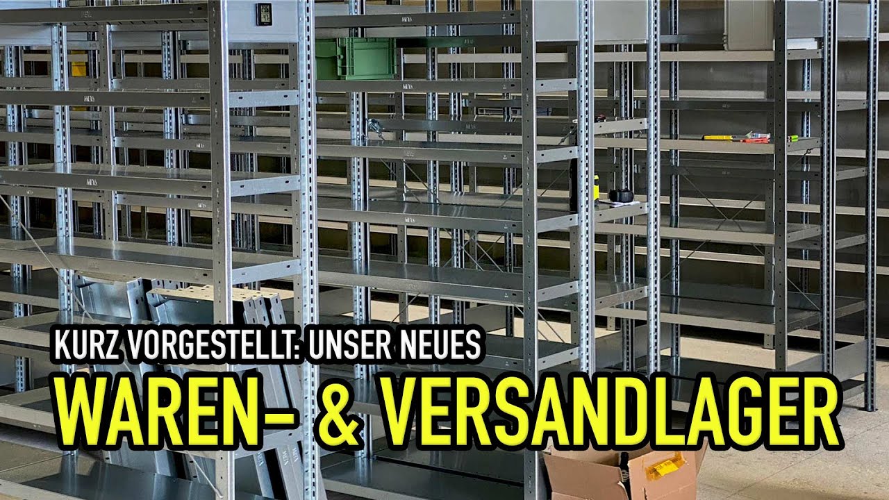 Das neue Waren- und Versandlager von Mikes Toolshop