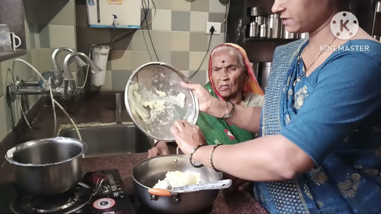 आजीची😍तूप काढण्याची ही भन्नाट ट्रिक वापरून तर पहा!याच पद्धतीने तूप काढाल|How to make homemade  Ghee
