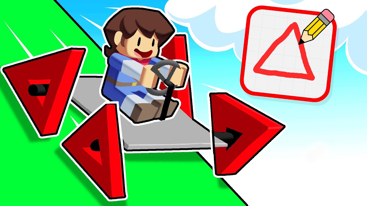 НАРИСУЙ КОЛЕСА, ЧТОБЫ СБЕЖАТЬ В Roblox!
