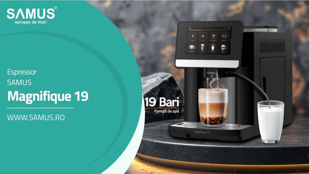 Espressor Samus Magnifique 19 - Prima utilizare