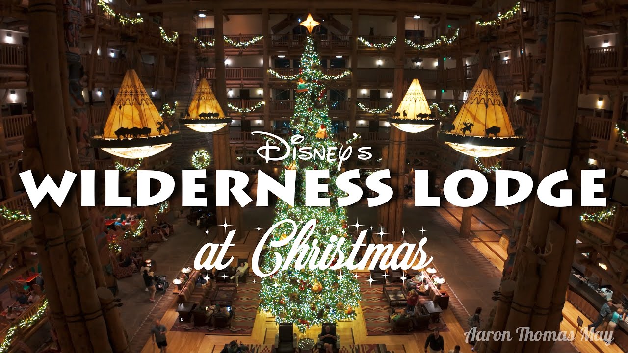Christmas at Disney's Wilderness Lodge is AMAZING!