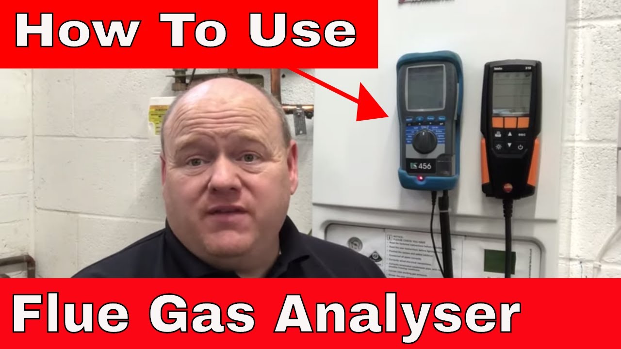 ACS Gas Training - How To Use A Flue Gas Analyser - Testo 310 - Kane 456