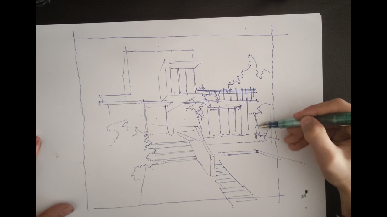 architectural sketch