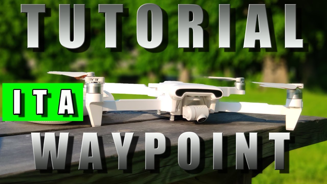FIMI X8 SE Impostare MISSIONE WAYPOINT. Tutorial SweItaly