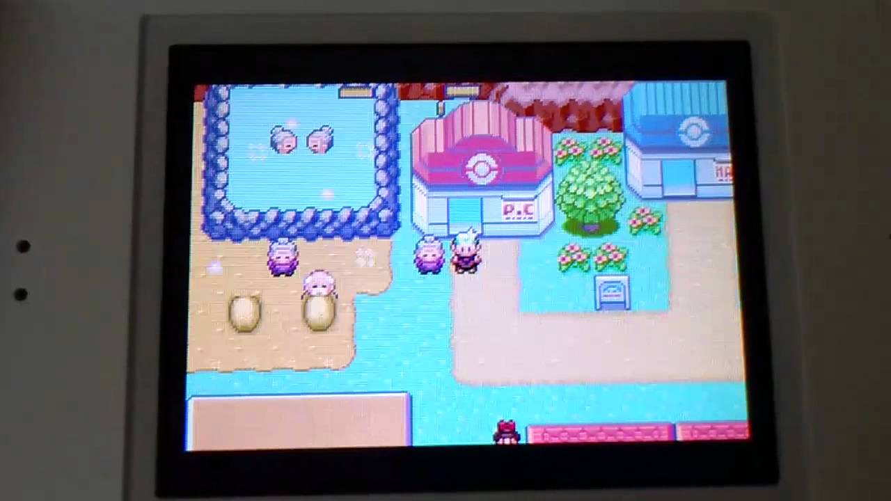 Pokemon Emerald/Ruby Screen Comparison - GBA SP vs DS Lite vs Xperia Ray