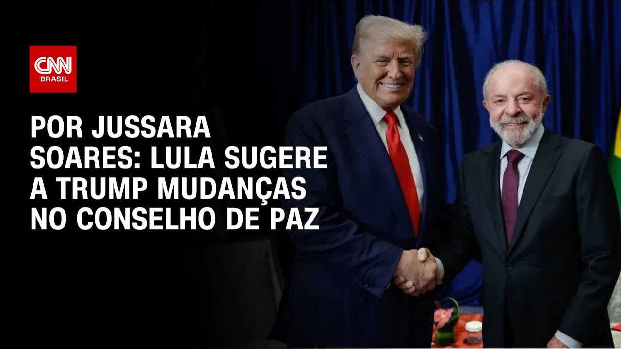 Lula sugere a Trump mudanças no Conselho de Paz | CNN PRIME TIME