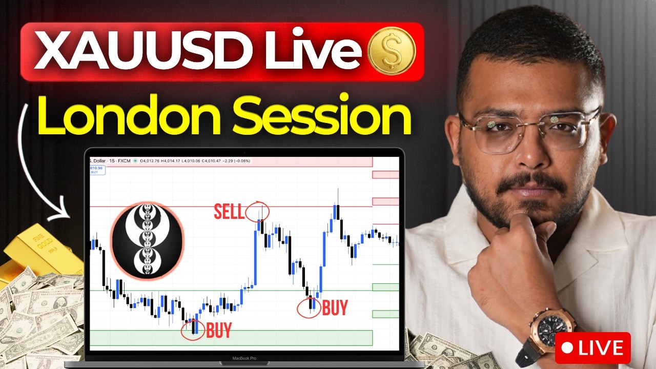 XAUUSD Live Trading | London Session | 17 Sept | Gold Sharks