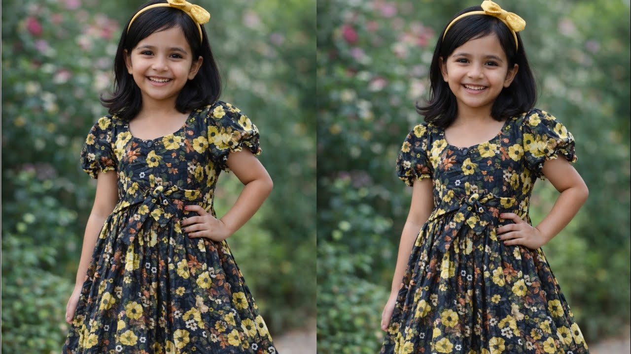 গরমে আরামদায়ক বেবি ড্রেস কাটিং ও সেলাই || Baby Dress /Frock Cutting And Stitching |