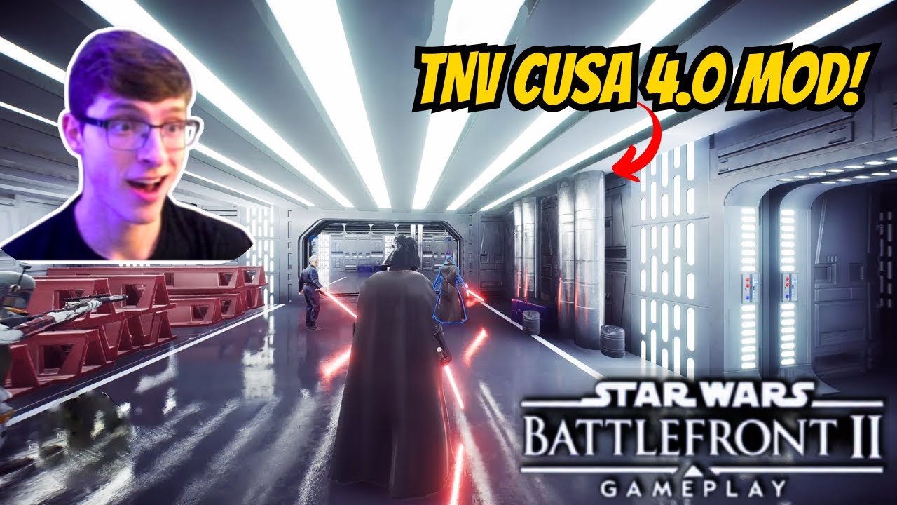 PLAYING BATTLEFRONT 2 With The TNV CUSA 4.0 MOD!
