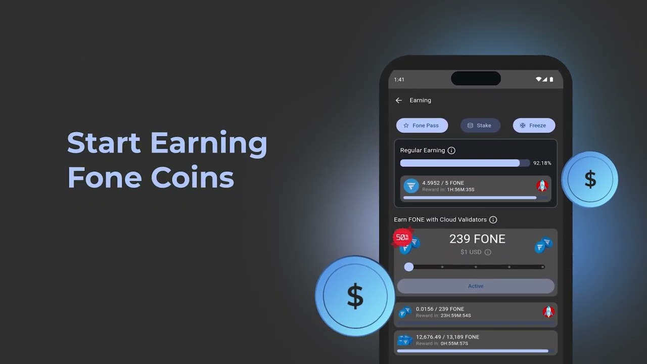 Fone Network - Mobile Blockchain & Cryptocurrency in the DePIN, NFT & AI Ecosystems