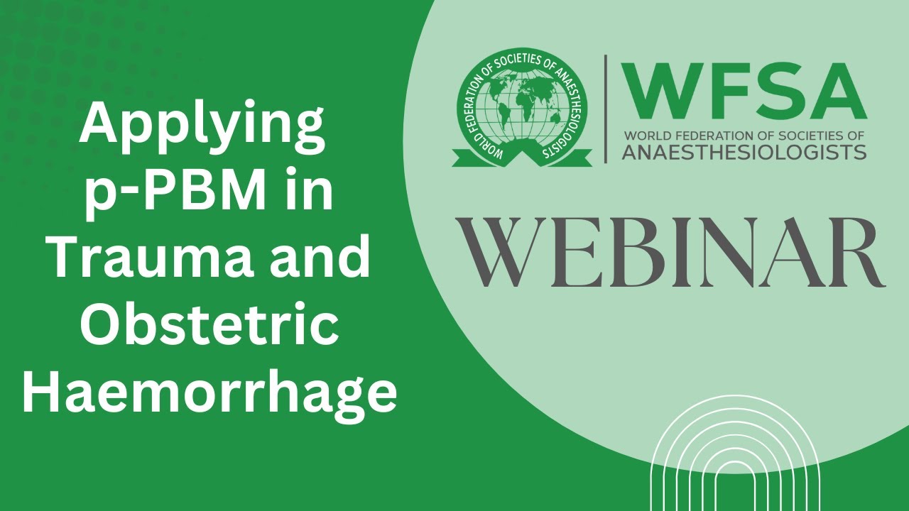 Saving lives when blood is scarce: applying p-PBM in trauma and obstetric haemorrhage