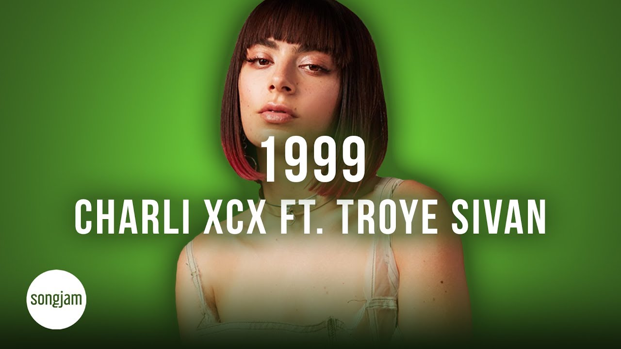 Charli XCX - 1999 ft. Troye Sivan (Official Karaoke Instrumental) | SongJam