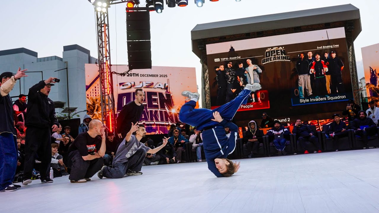 Original People vs Style Invaders Squadron [CREW TOP 16] / Dubai Open Breaking 2025