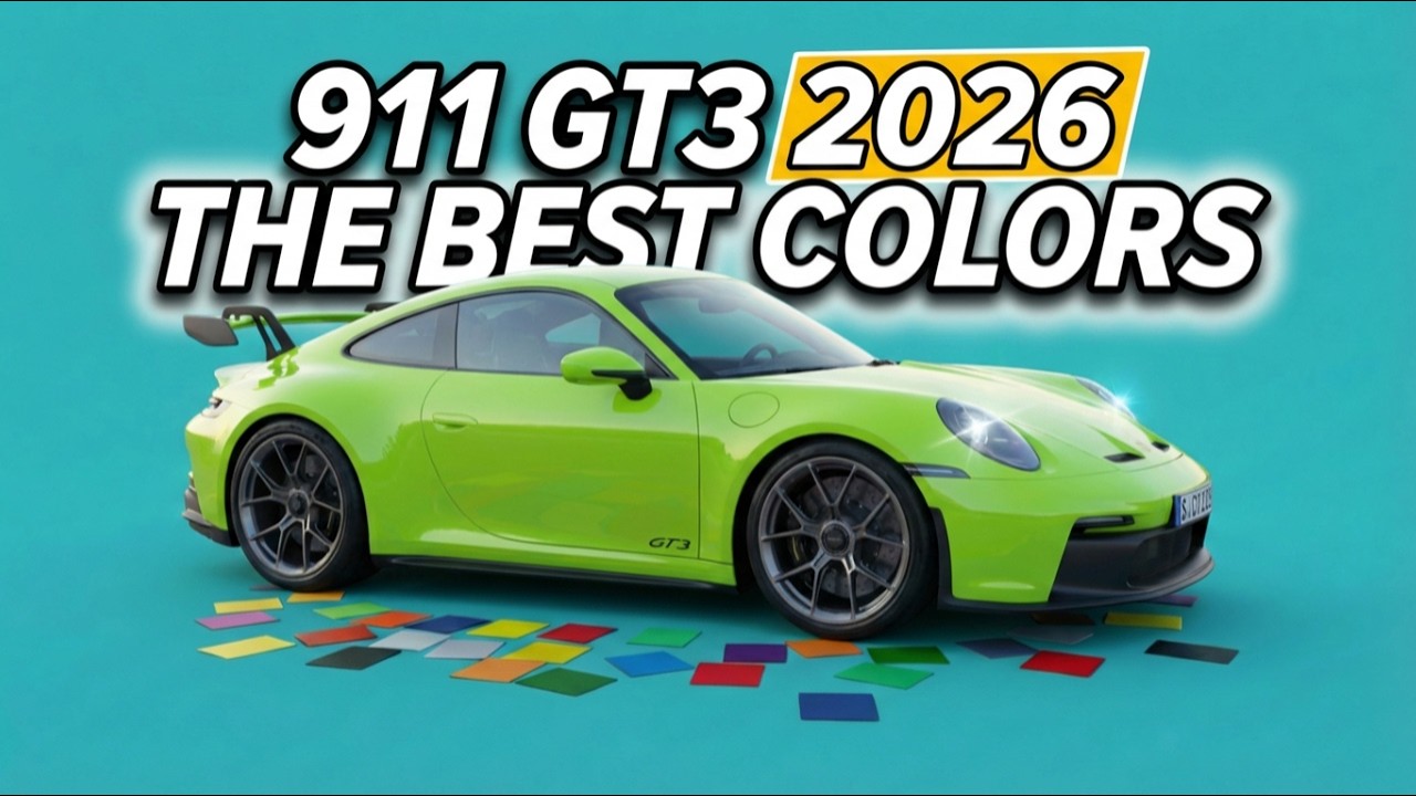 Цветовая гамма и звук выхлопа Porsche 911 GT3 | Track & Road!