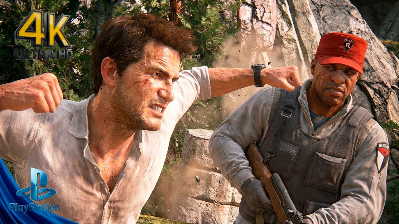 Uncharted 4 Remastered - Ruins: Stealth Kills | Crushing Difficulty | 4K Gameplay PS5