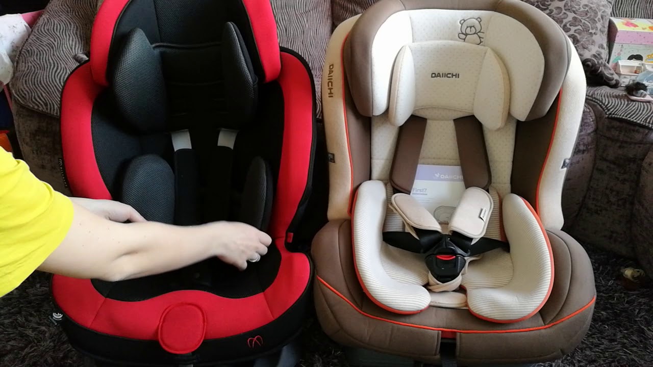 Обзор японских детских автокресел Daichi First 7 vs. Ailebebe Swing Moon