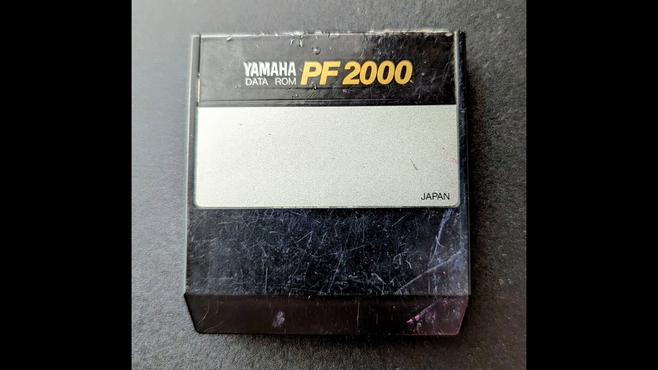 Yamaha PF 2000 Rom Cartridge (Bank 1)
