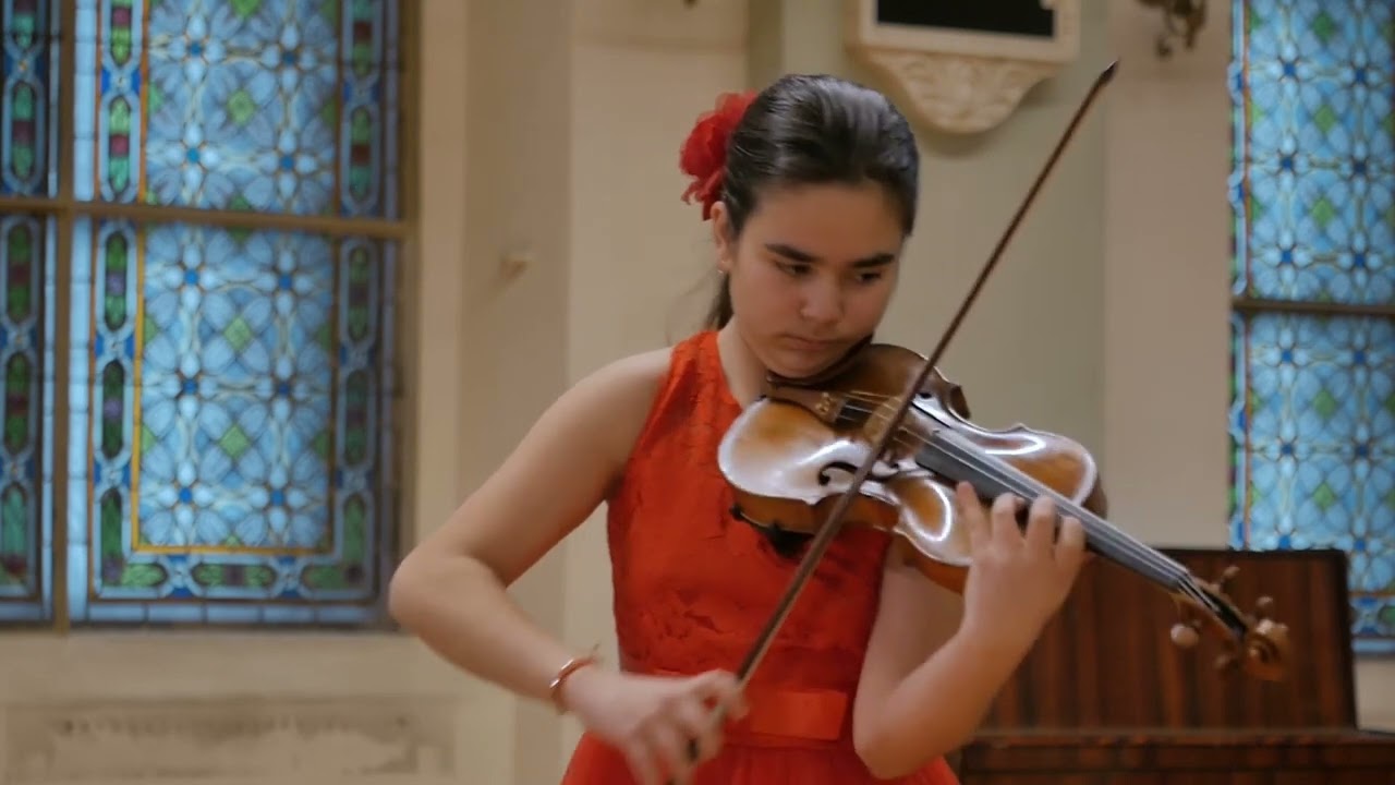 Vieuxtemps: Tarantella for Violin and Piano - Kimia Corke