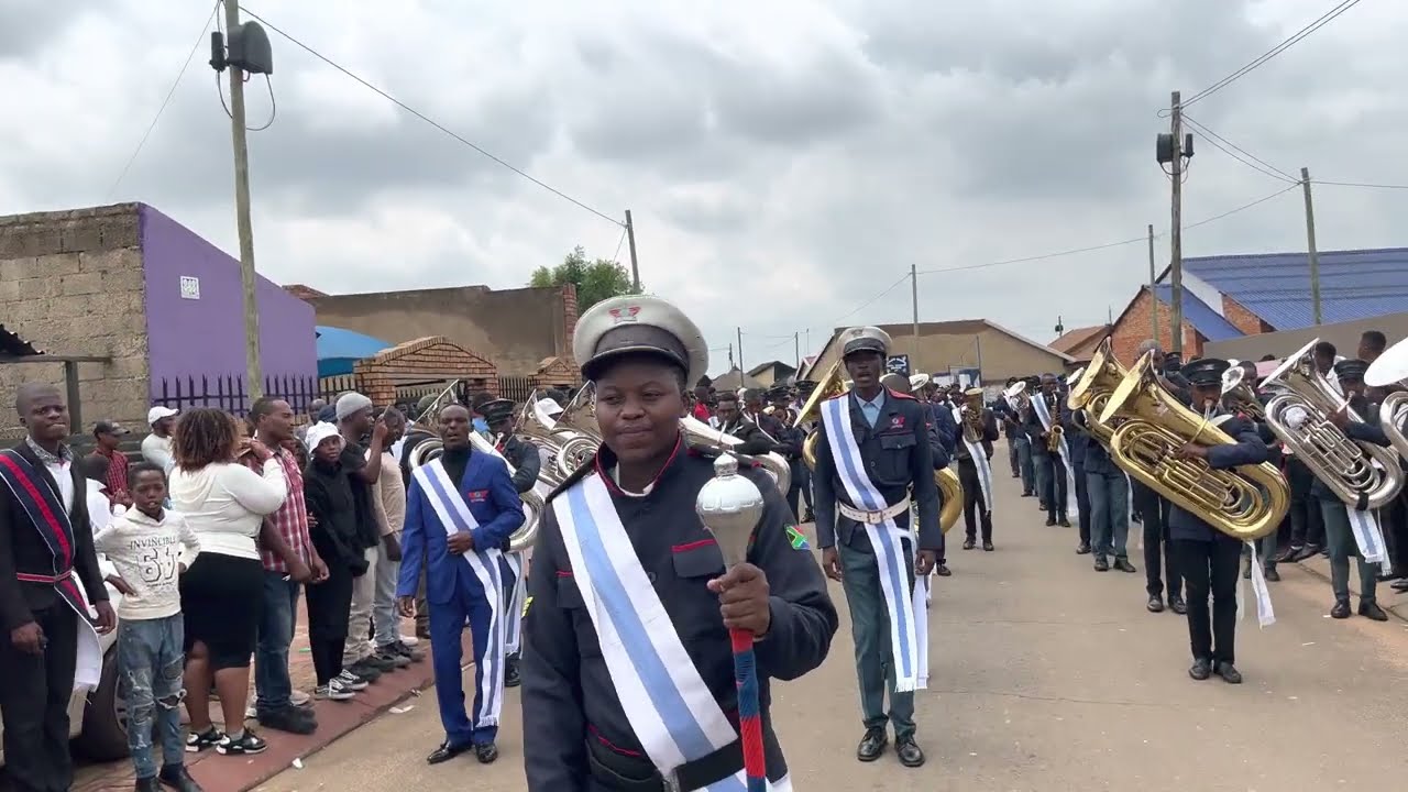 Ezase-Vaal Brass Band Plays “Ngegama Lakho” at St. Canaan 2023