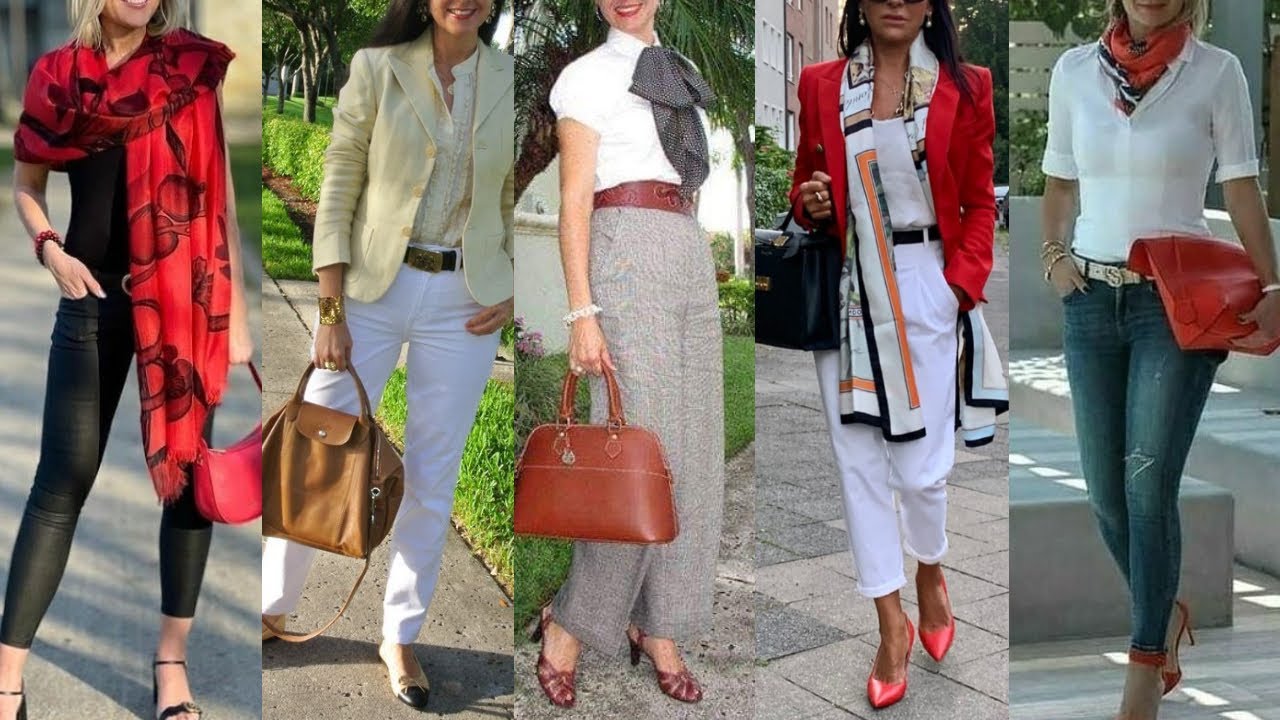 MODERNA Y ELEGANTE PASADOS LOS 50 CON ESTOS LOOKS OUTFITS Y COMBINACIONES DE ROPA MODERNA Y ESTILOSA