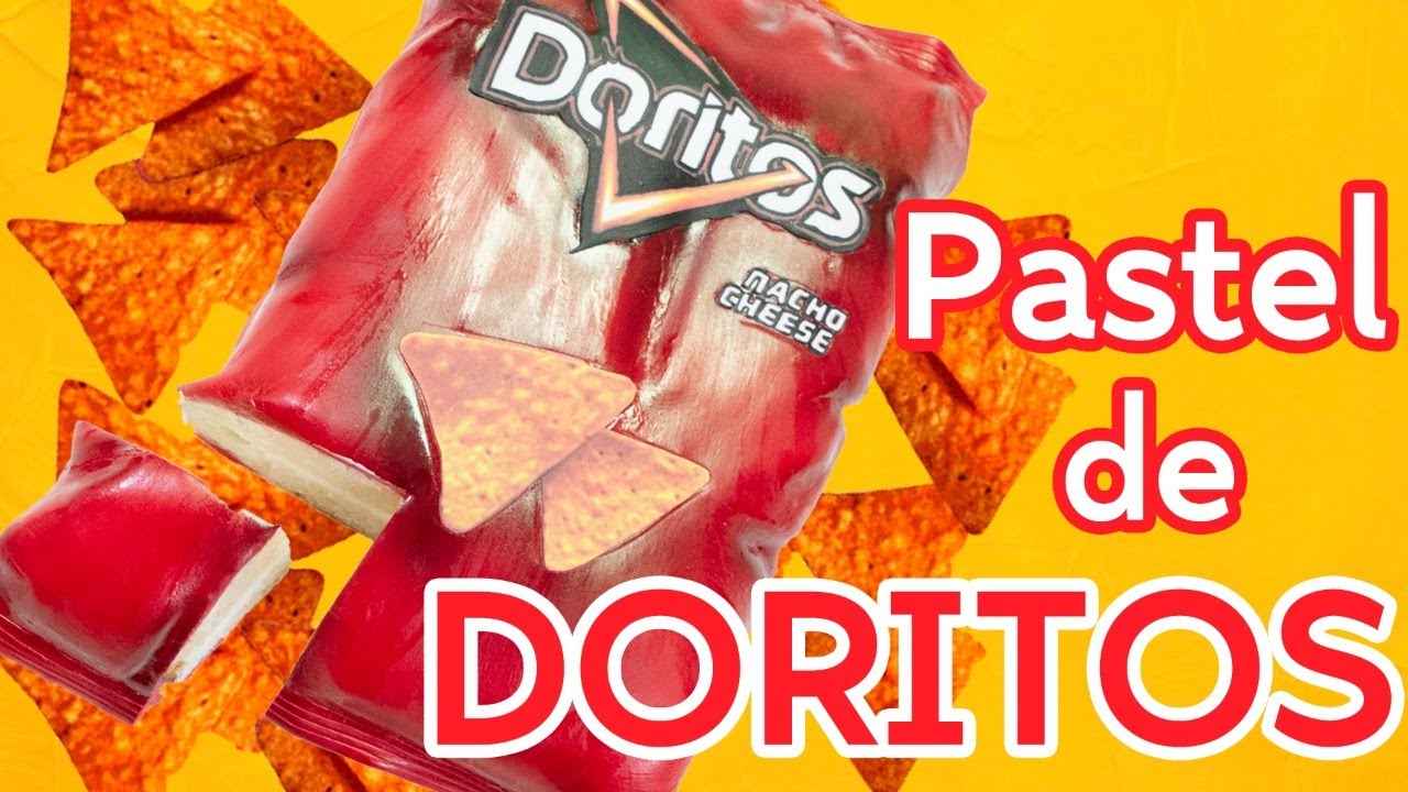 CÓMO HACER PASTEL DORITOS NACHO CHEESE - PASTEL VIRAL