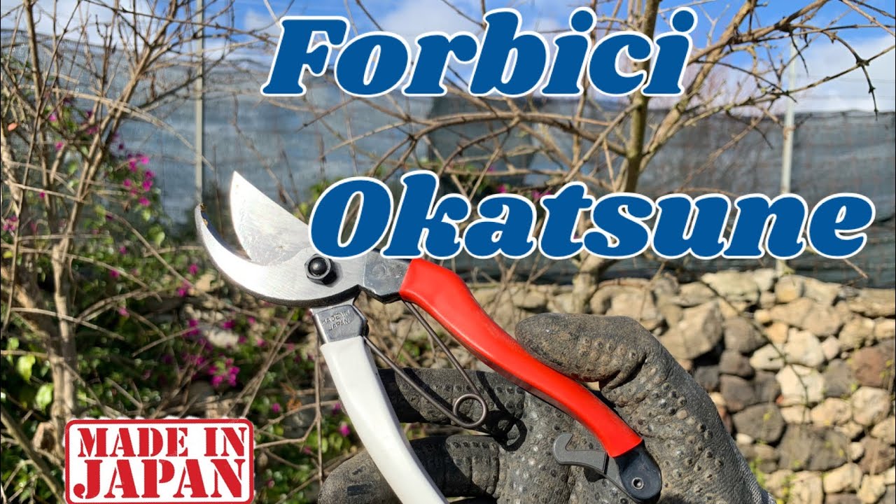 Forbici potatura professionali Okatsune mod.103 made in japan