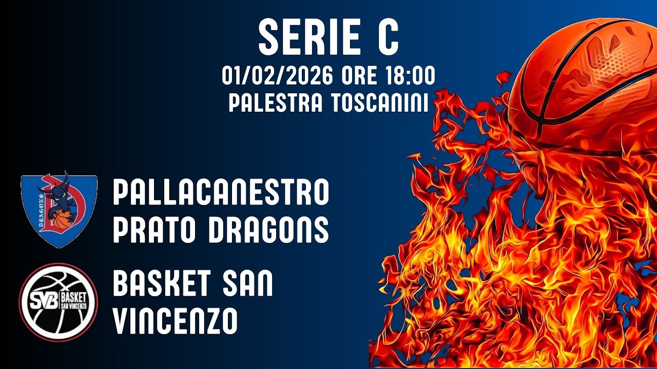 Pallacanestro Prato Dragons - Basket San Vincenzo