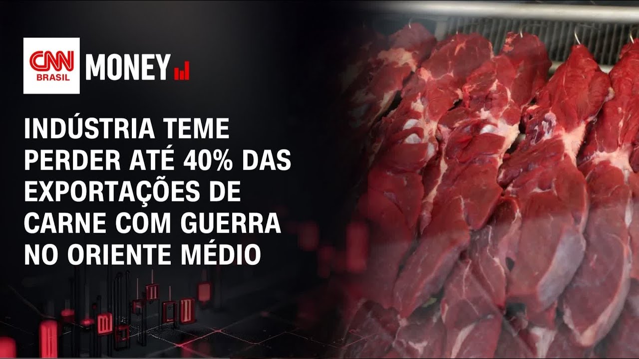 Indústria teme perder até 40% das exportações de carne com guerra no Oriente Médio | MONEY NEWS