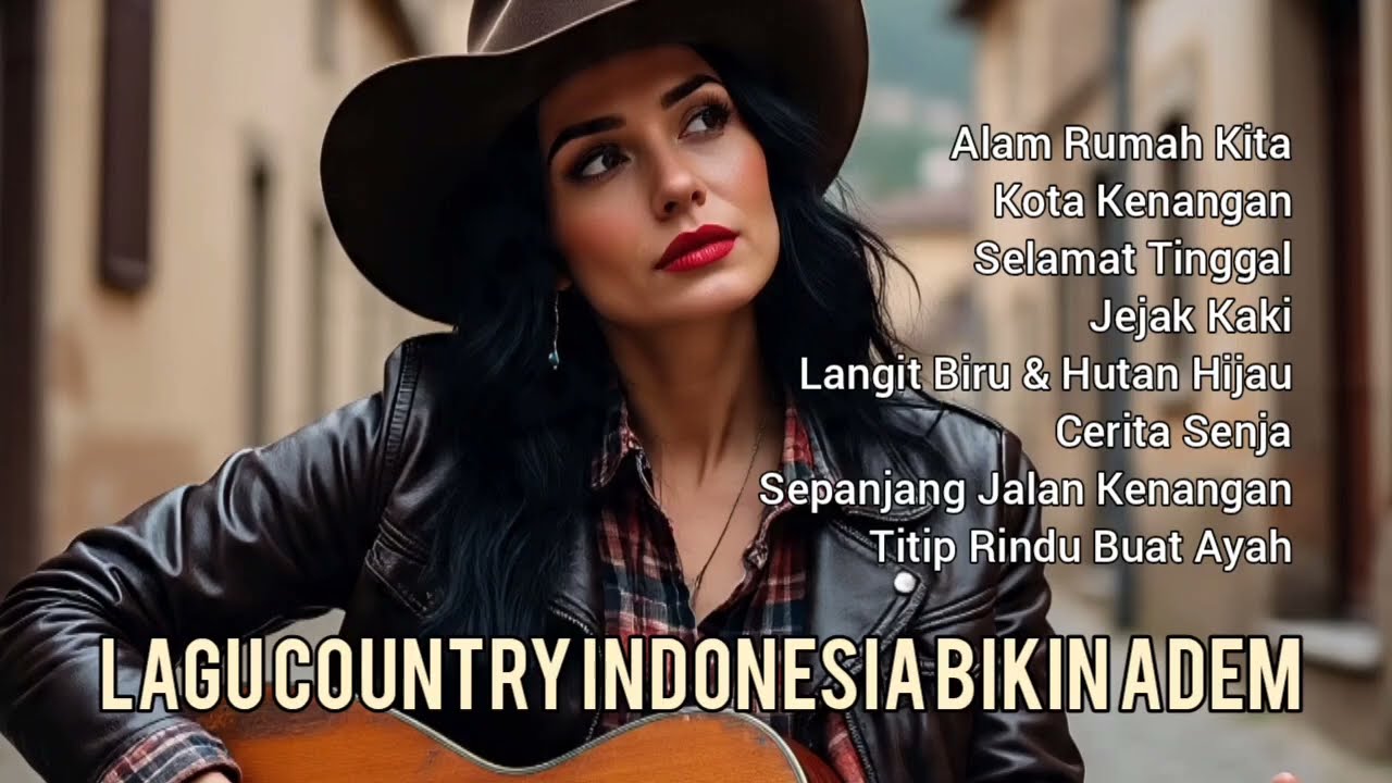 Lagu Country Indonesia Bikin Adem || Lagu Tenang Teman Belajar dan Kerja Fokus