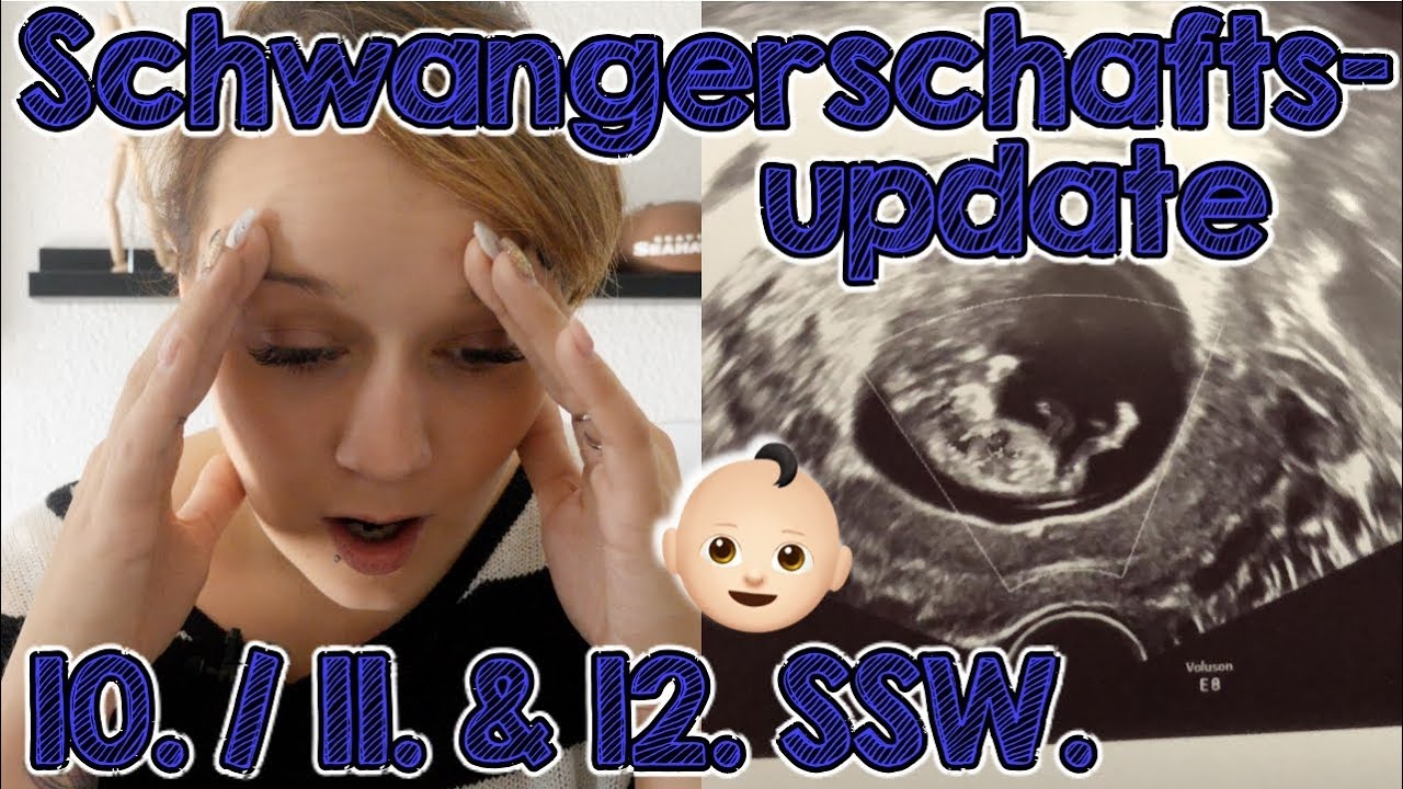 Schwangerschaftsupdate 10. / 11. & 12. SSW. | Diagnose: drohende Fehlgeburt 🏥😢