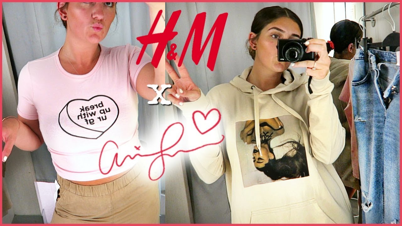 H&M x Ariana Grande shopping vlog & haul | Amber Greaves