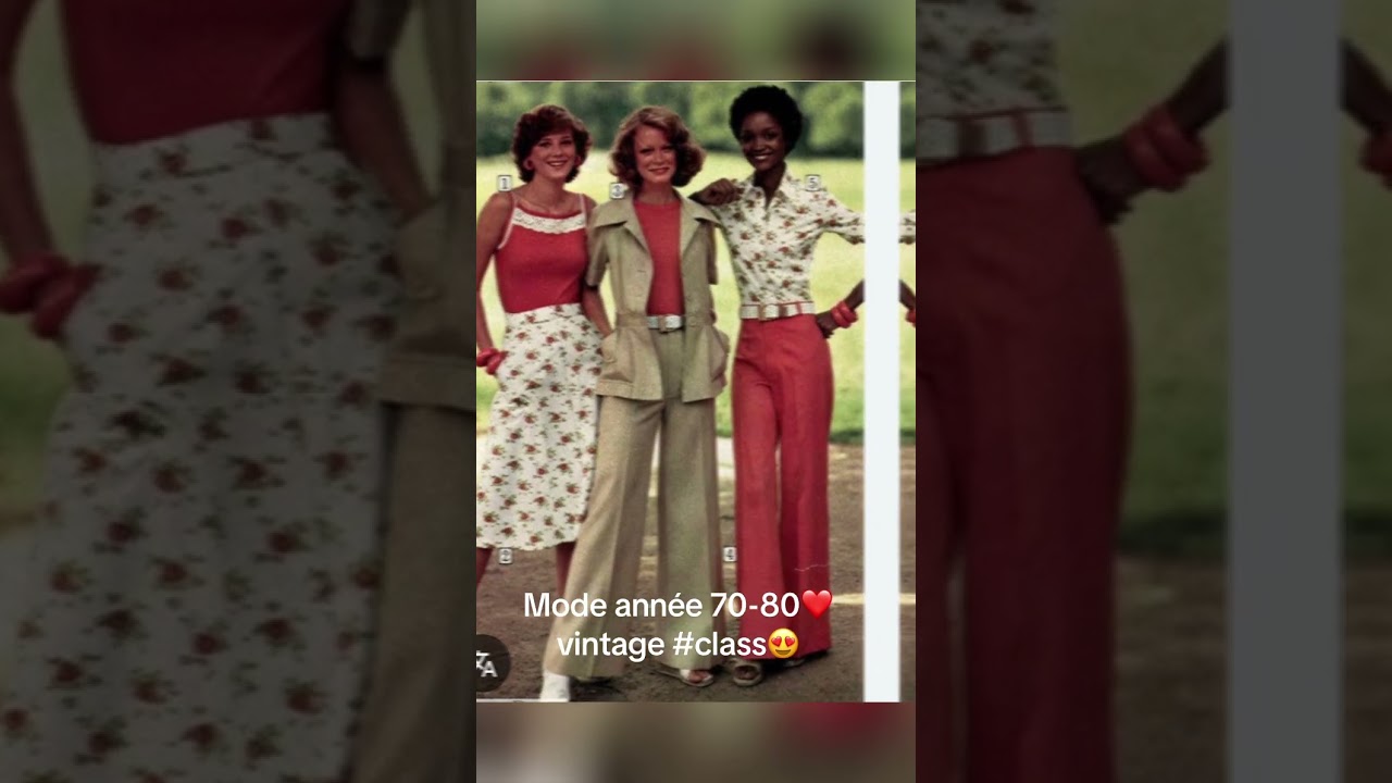 Mode ann&eacute;es 70-80 ❤️vintage class#style #elegance #feminit&eacute; #modevintage##raffinement #belle &eacute;poque