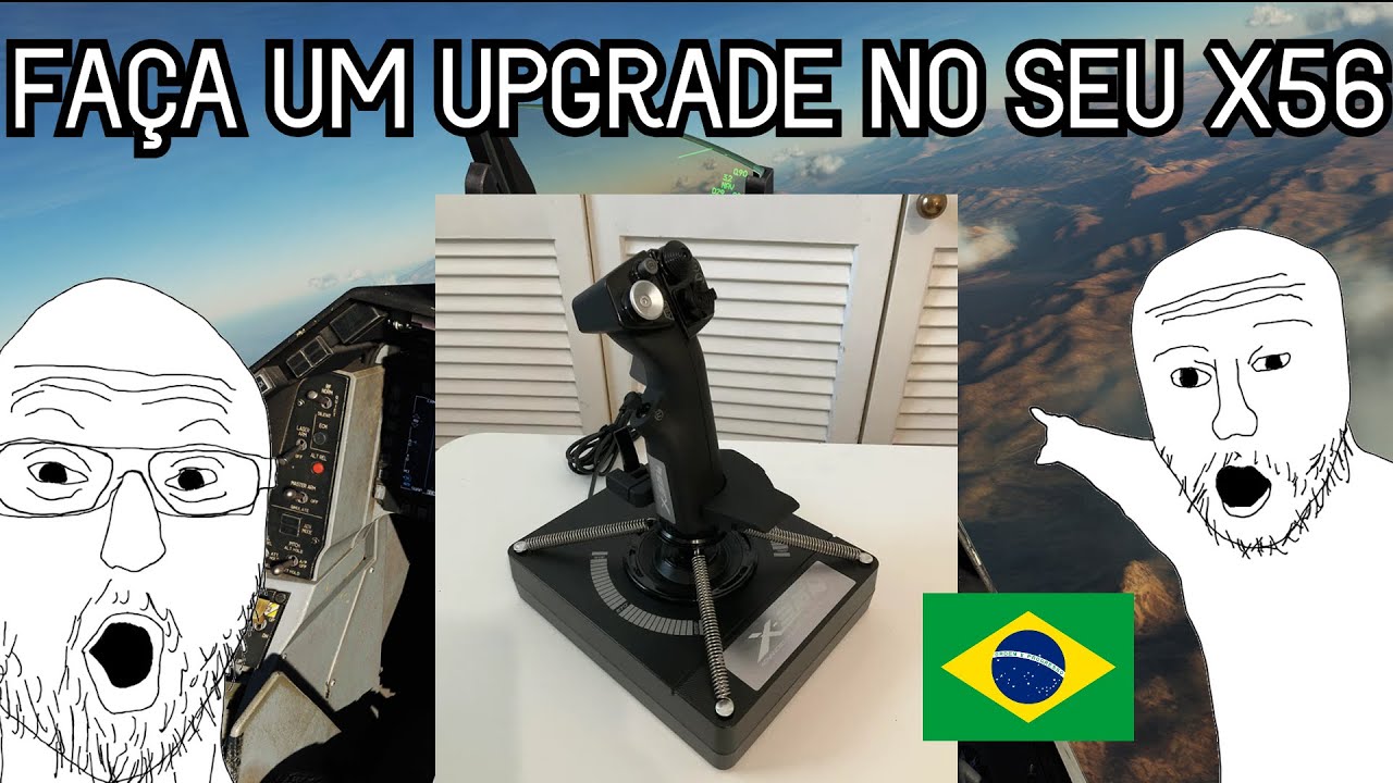 Melhore seu HOTAS - Tutorial modificação x56