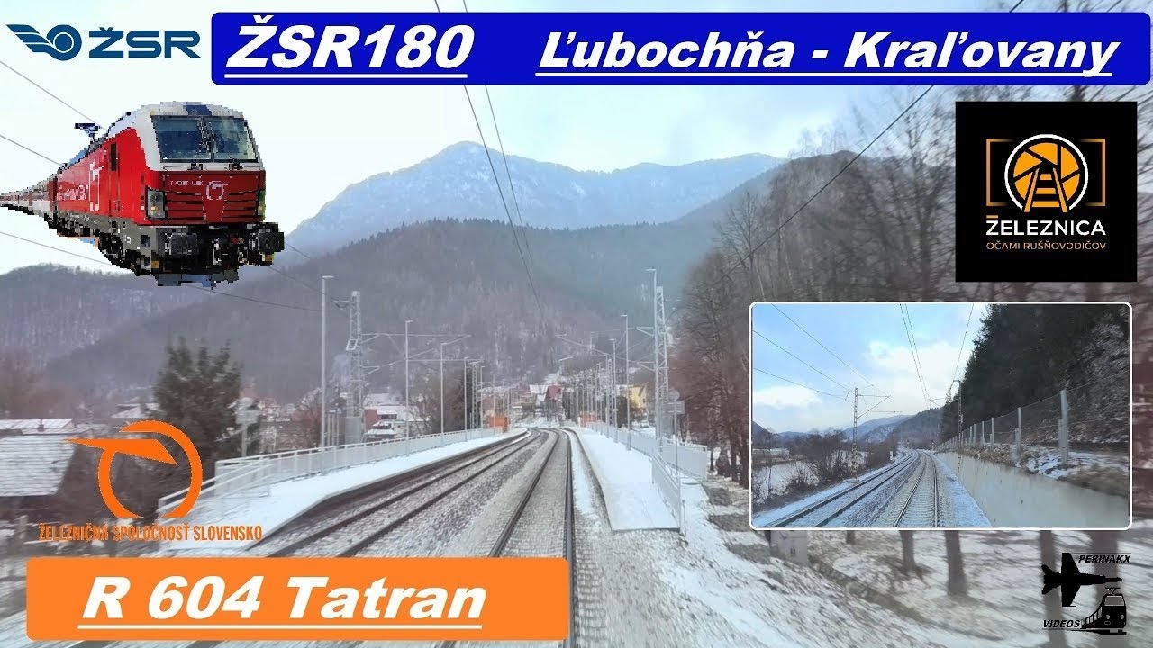 Cabview ► Zrekonštruovaná trať Ľubochňa - Kraľovany 🚧 ► December 2021