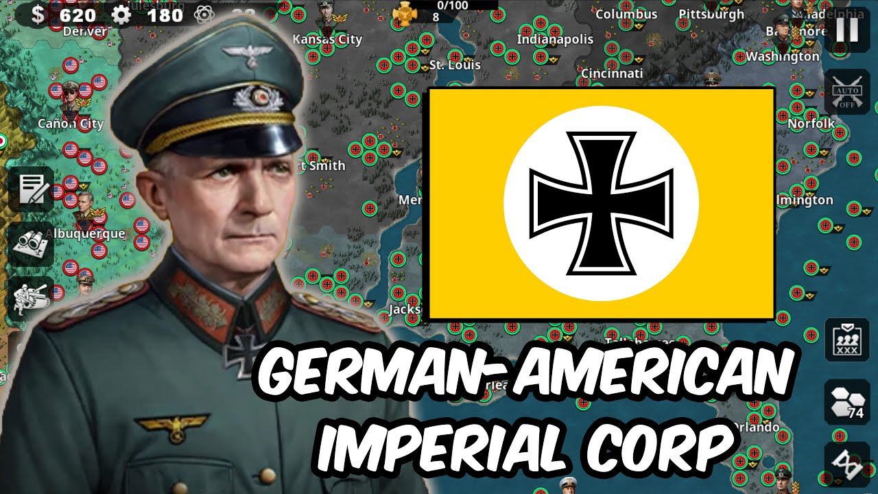 German-American Corps Alternate History | WC4 Gameplay