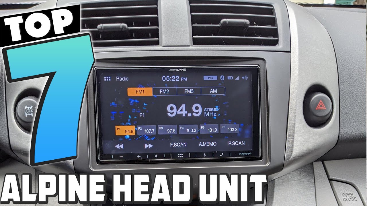 Alpine Car Stereos: The 7 Best Head Units for 2025