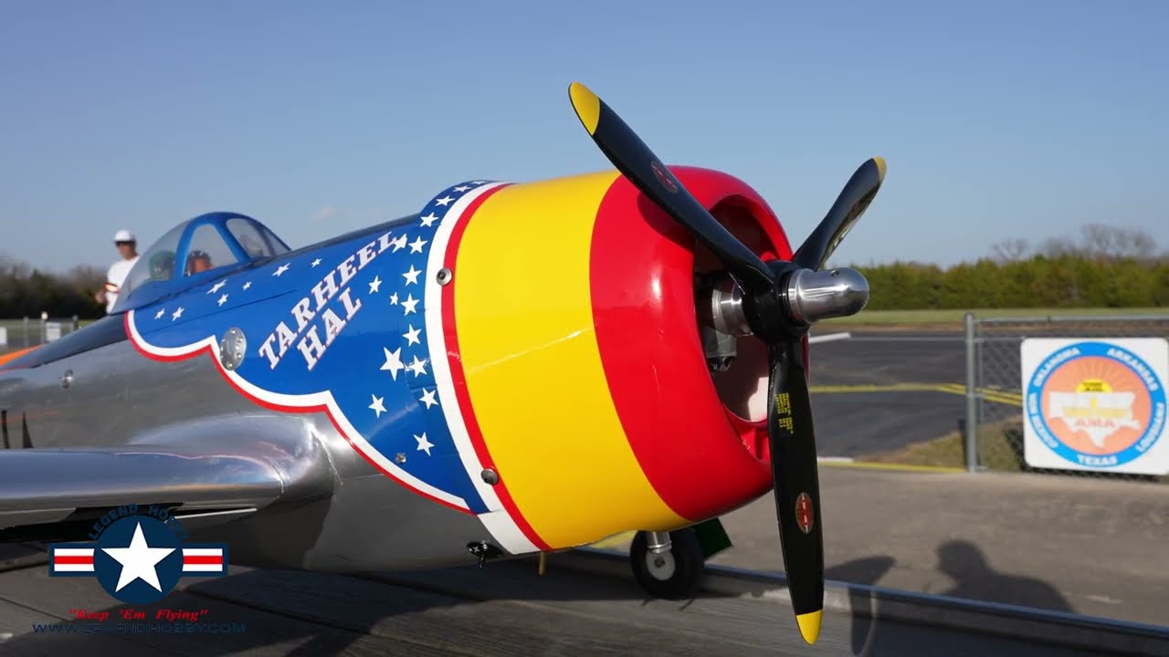 Legend Hobby P-47 35cc Maiden