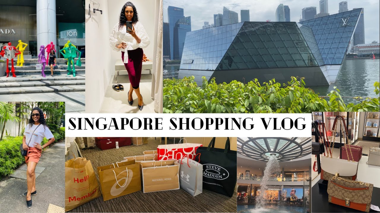 SINGAPORE SHOPPING VLOG