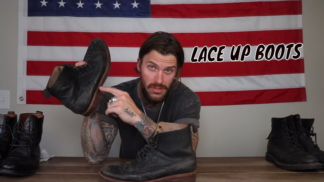 Levi Stocke : My 3 favorite lace up boots