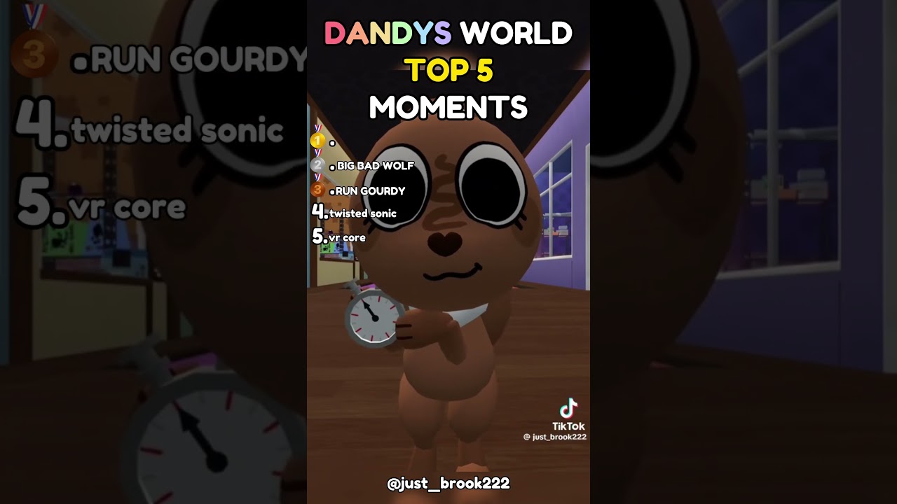 Top 5 Moments #113 | Dandy&rsquo;s World #roblox #dandysworld #dandysworldroblox #dandysworldmeme