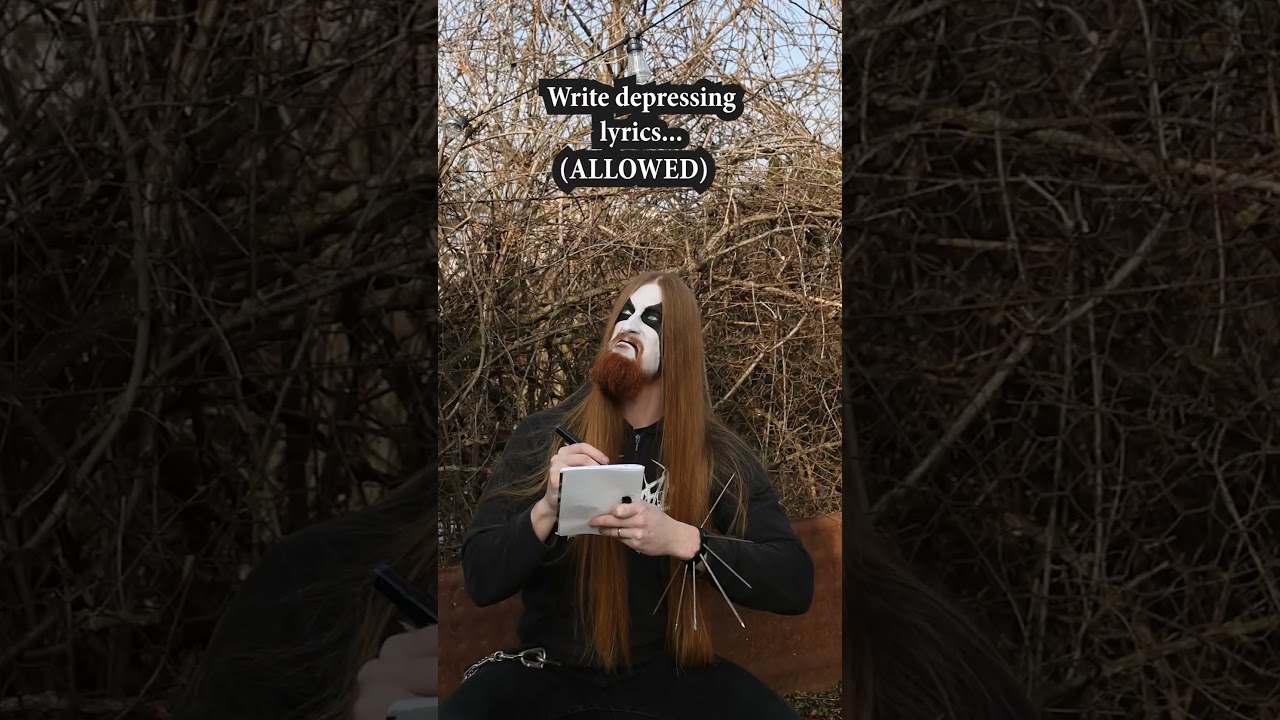 True Black metal Saturday routine 😂🔥🥲 #metal #blackmetal #comedy #youtubeshorts #short #youtube