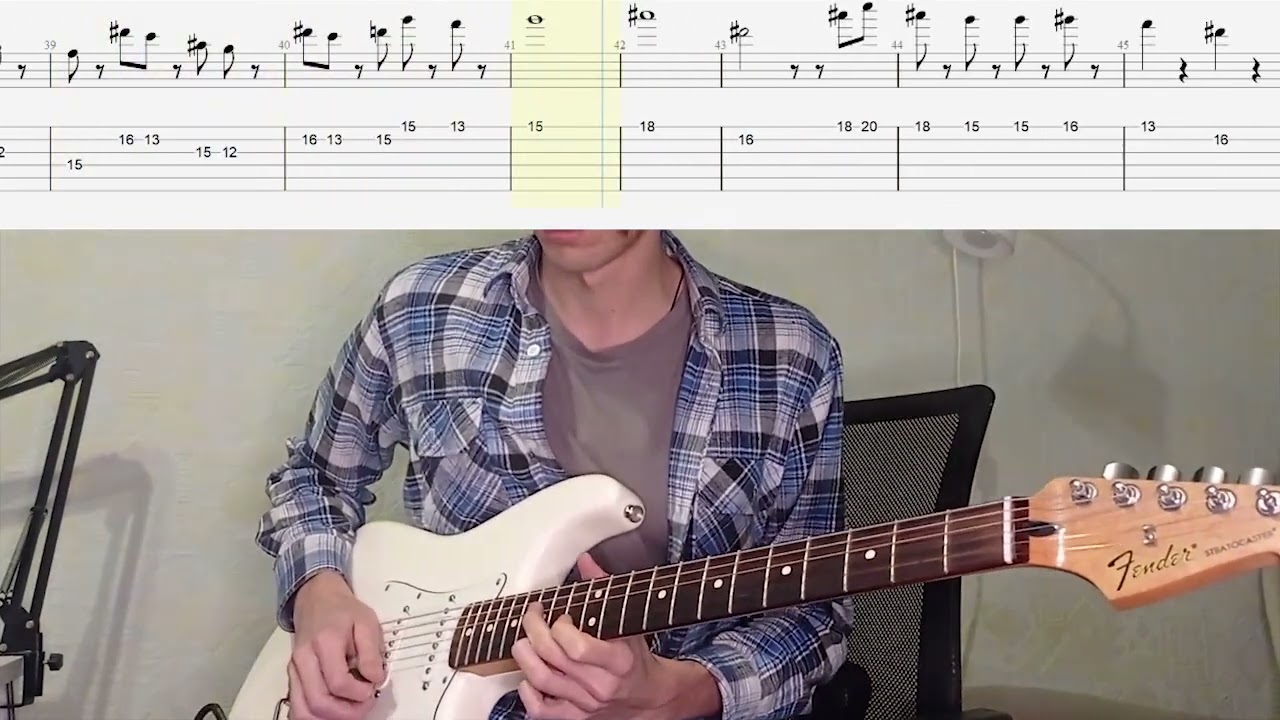 (TABS) I Got No Time (FNAF4) Full Song - guitar