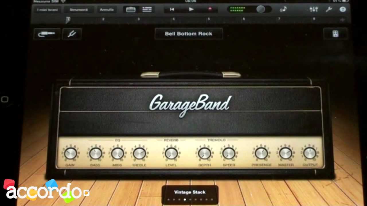 Garage Band - Guitar & Amps tutorial