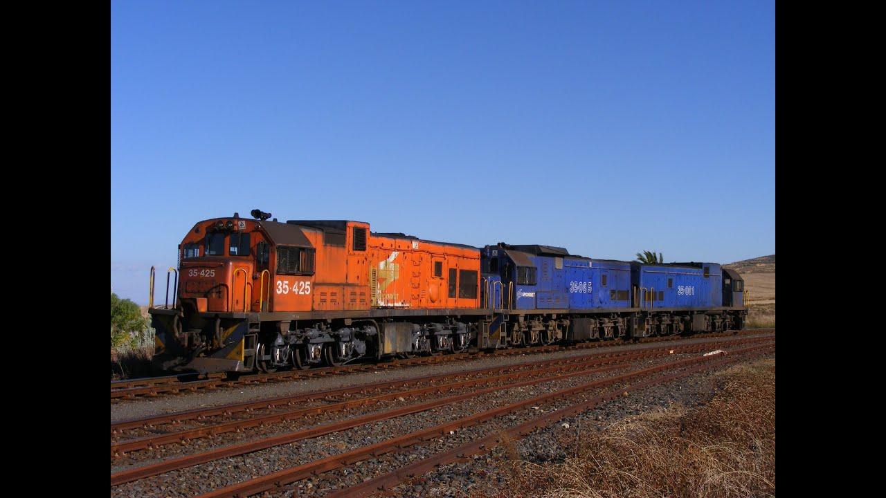 South African diesel locomotives in the Swartland - Part Ten