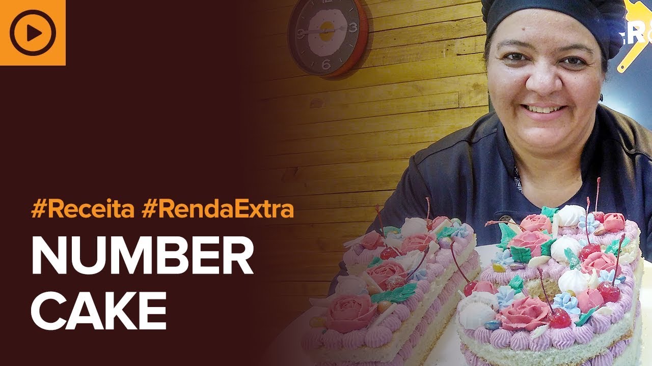 #6 Bolo Number Cake Fácil | Fazer&Comer com Suze Queres | #Receita | #RendaExtra