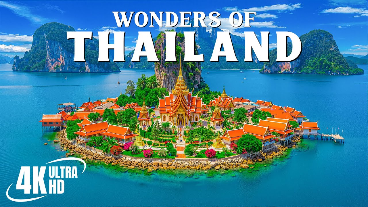 Thailand – From Golden Temples to Hidden Tropical Paradises | 4K Cinematic Journey
