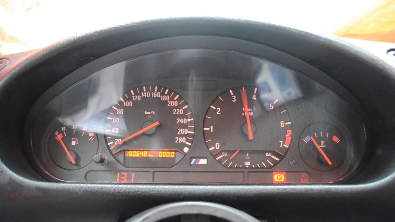 E36 M3 REPLICA CLUSTER SPEEDOMETER SHIFTLIGHT